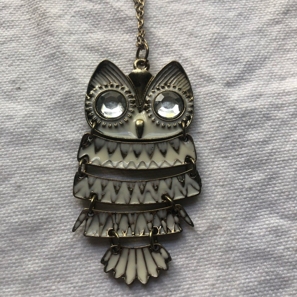 owl necklace